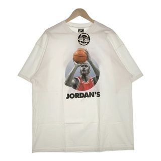 ナイキ(NIKE)の90's NIKE ナイキ Michael Jordan マイケルジョーダン JORDAN’S BACK 45 Tee プリントTシャツ ホワイト USA製 デッドストック ② Size XL(Tシャツ/カットソー(半袖/袖なし))