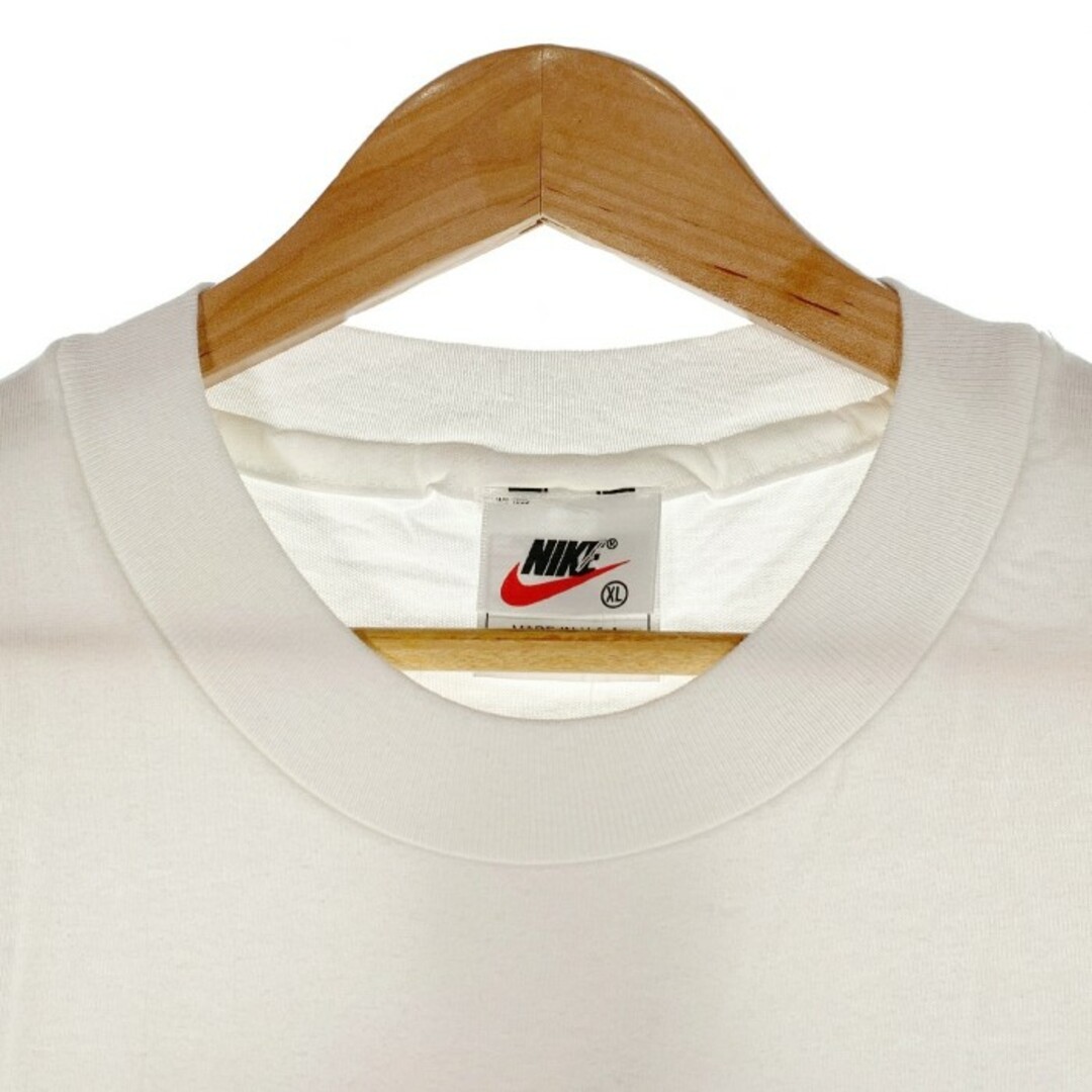 90's NIKE ナイキ Michael Jordan マイケルジョーダン JORDAN’S BACK 45 Tee プリントTシャツ ホワイト USA製 デッドストック ① Size XL