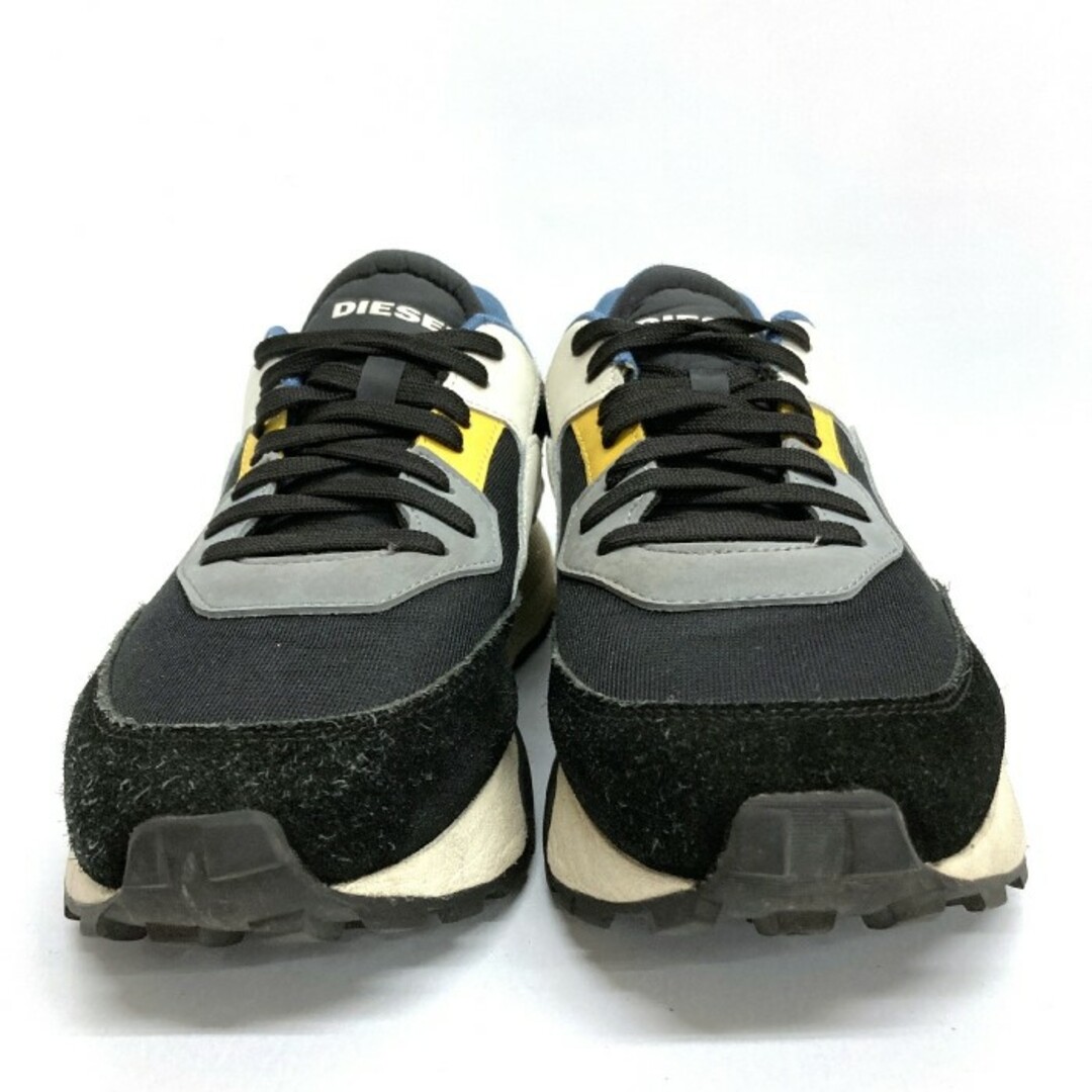 DIESEL(ディーゼル)の★DIESEL ディーゼル Y02635P4005 MIXマテリアル ブラック size27cm メンズの靴/シューズ(スニーカー)の商品写真