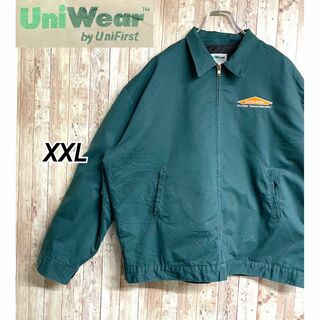 Uni Wear ワークジャケット 企業ロゴ刺繍 ビッグシルエット XXL(ブルゾン)
