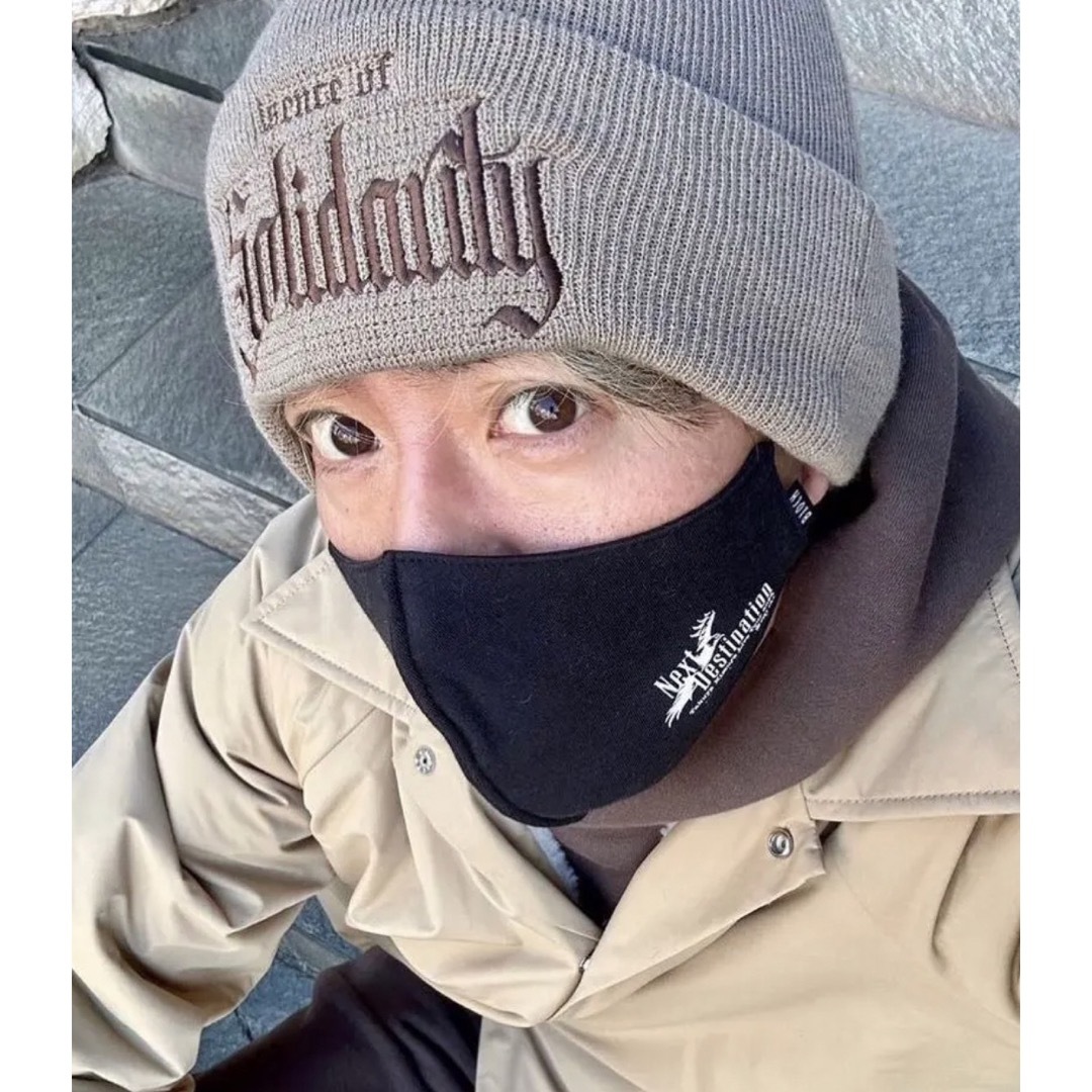 RATS ラッツ ブラウン brown KNIT CAP ビーニー キムタク-