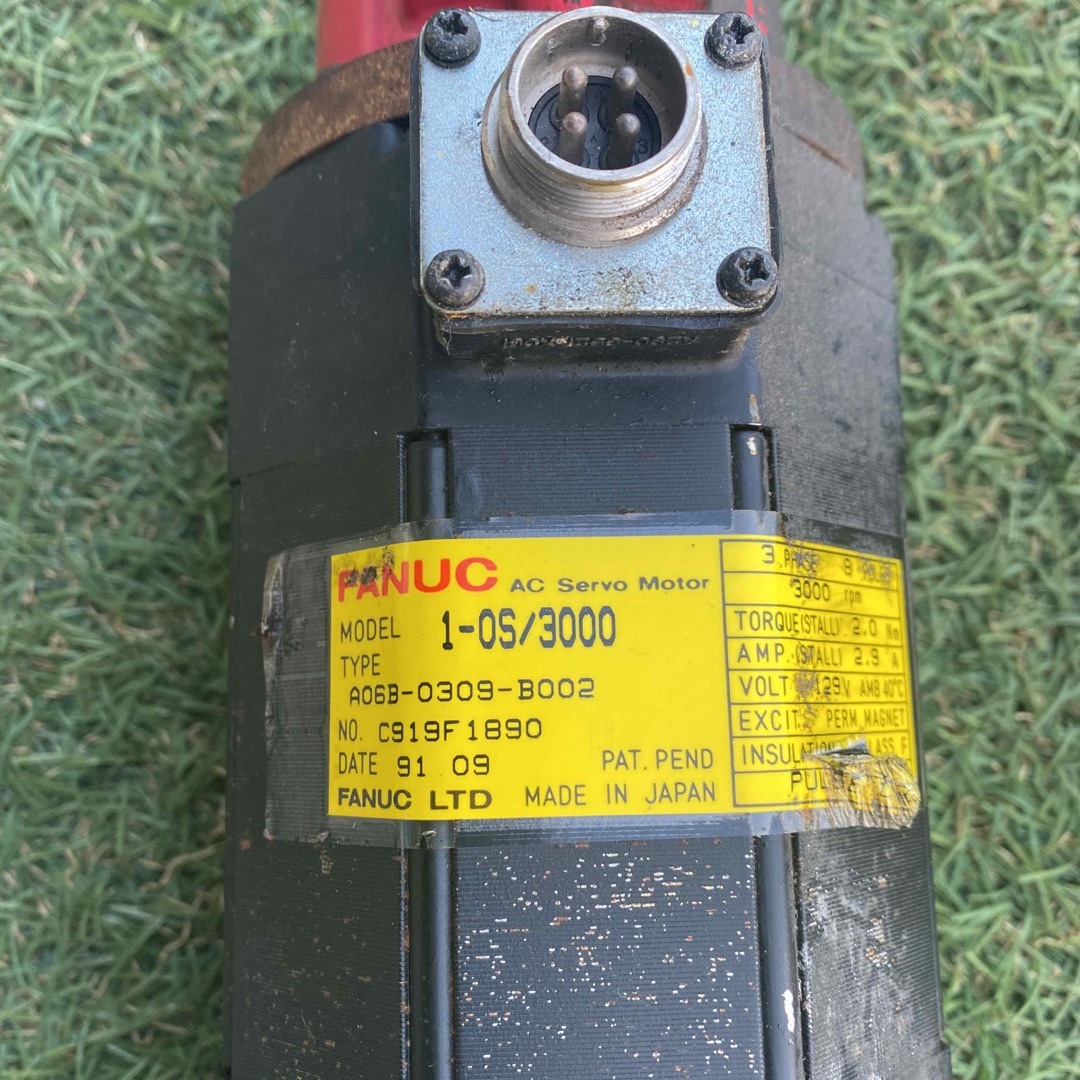 FANUC 1-0S/3000 A06B-0309-B002 サーボモーター FANUC 1-0S/3000 A06B-0309-B002 サーボモーター
