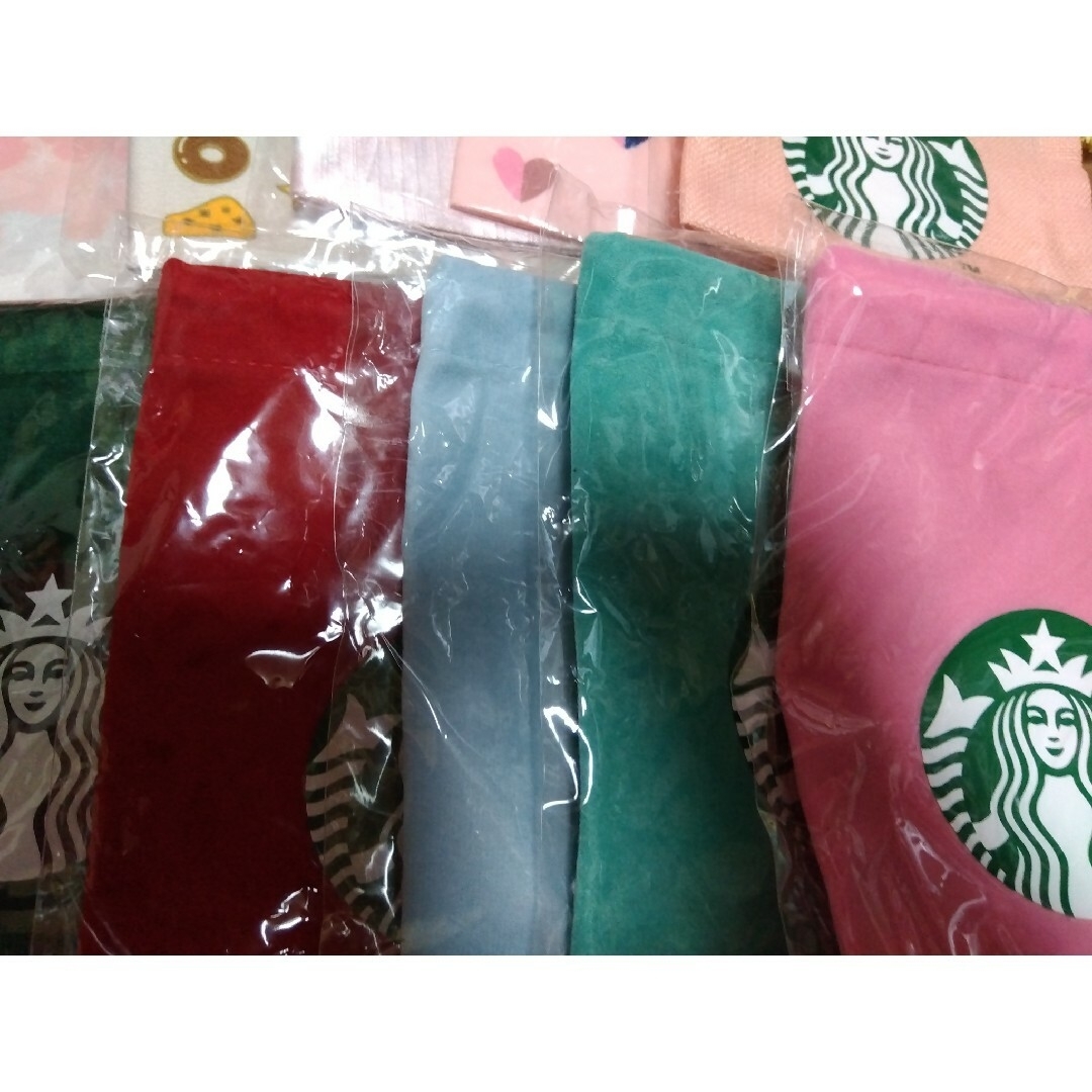 starbucks ミニカップギフト 巾着 set*