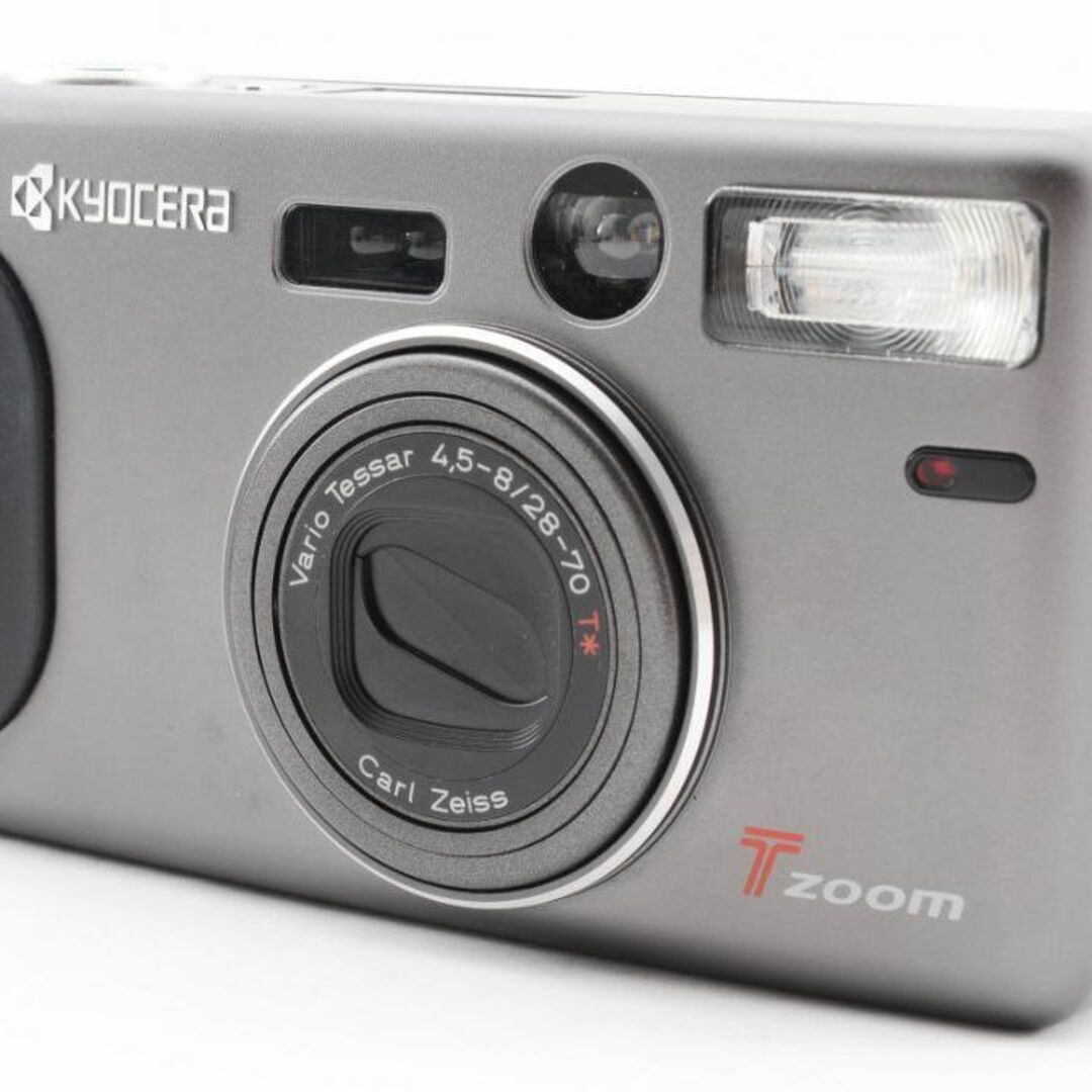 ✨美品✨KYOCERA T zoom コンパクトフィルムカメラ-
