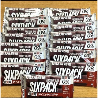 ユーハミカクトウ(UHA味覚糖)のUHA味覚糖　プロテインバー　SIXPACK  低脂質　チョコレート味　15袋(プロテイン)