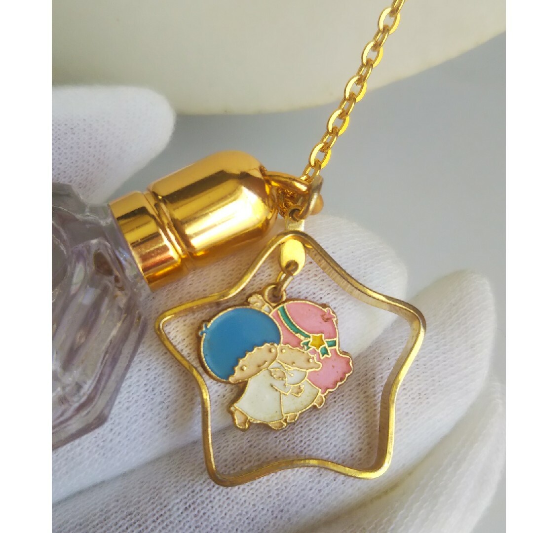 【希少!当時物】昭和レトロ キキララ 香水 ネックレス 【希少!当時物】昭和レトロ キキララ 香水 ネックレス