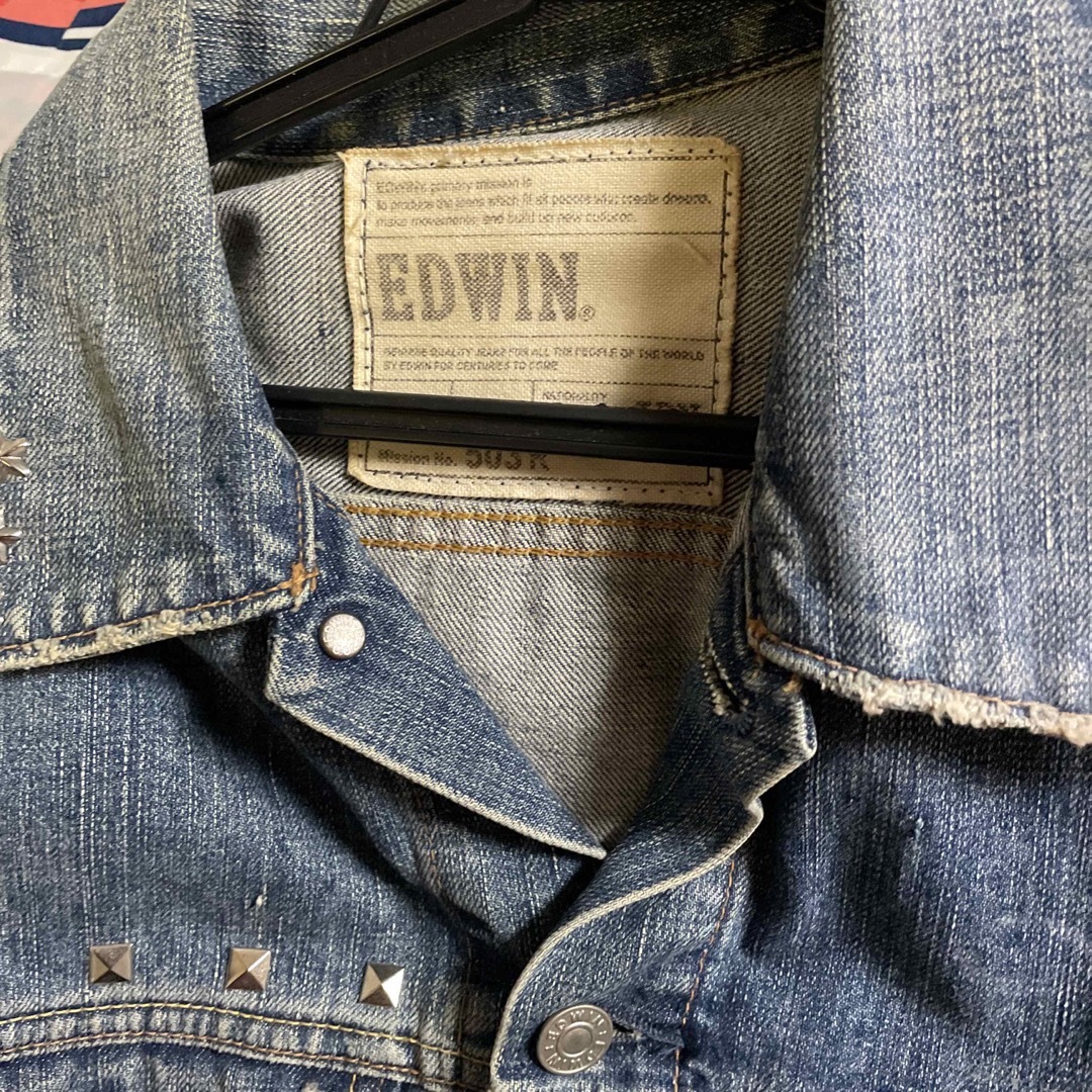 EDWIN(エドウィン)のEDWINエドウィンジジヤンジャケット メンズのパンツ(デニム/ジーンズ)の商品写真