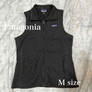 パタゴニア(patagonia)のPatagonia ベスト　ブラック　Mサイズ(ベスト)