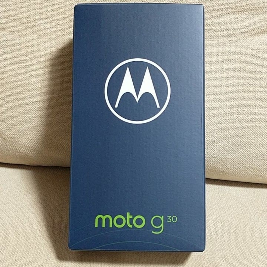 【新品・未使用】Motorolaモトローラ moto g30 128GB