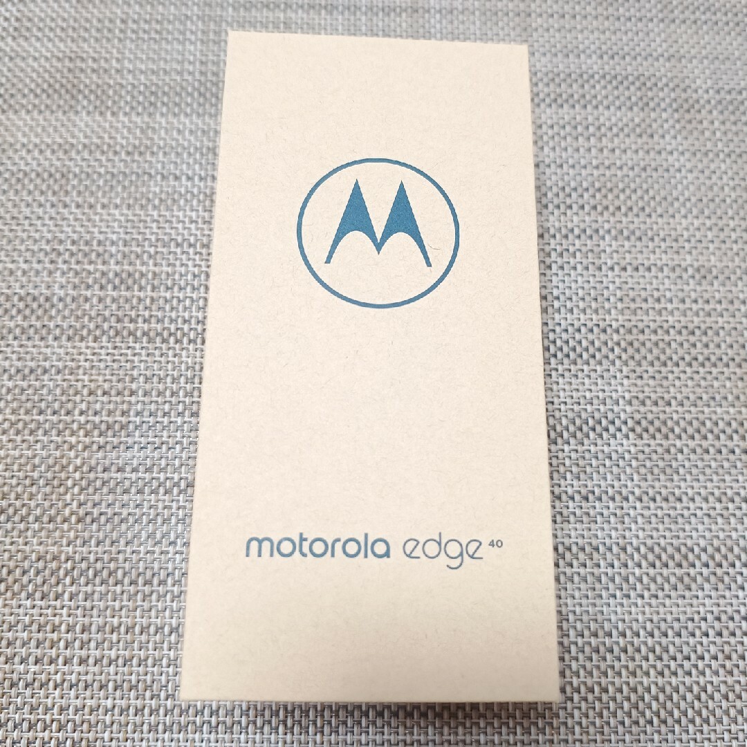 新品　MOTOROLA モトローラ　エッジ40 motorola edge 40
