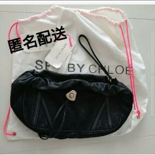 シーバイクロエ(SEE BY CHLOE)のSEE BY CHLOE☆クラッチバッグ☆本皮☆シーバイクロエ(クラッチバッグ)