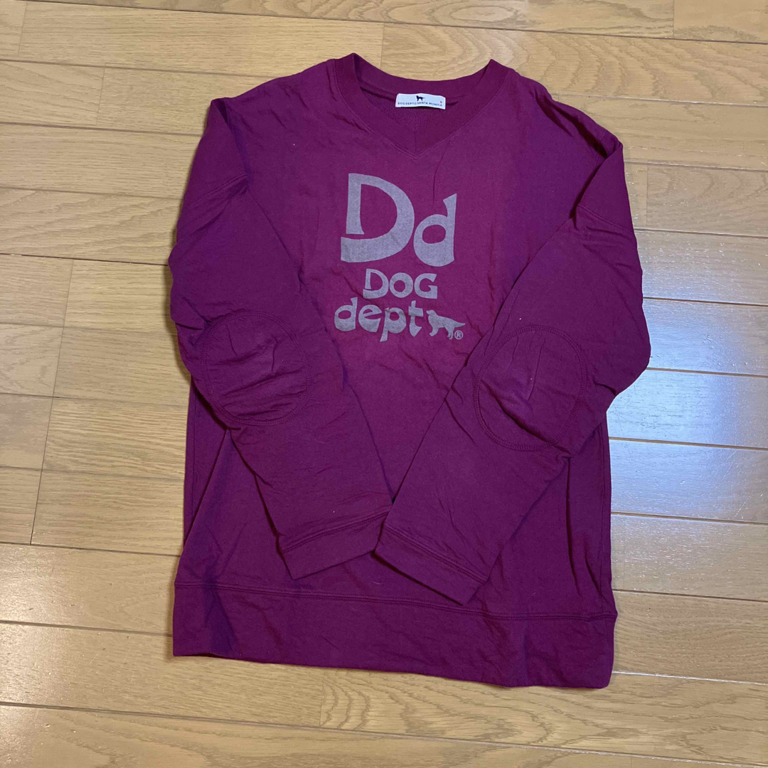 DOG DEPT(ドッグデプト)のお値下げ！DOG  DEPT   ガーゼ調薄手裏毛カットソー2枚組　未着用 レディースのトップス(カットソー(長袖/七分))の商品写真