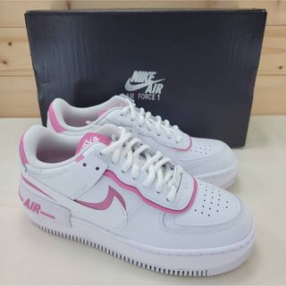 ナイキ(NIKE)のナイキ ウィメンズ エア フォース 1 ローシャドウ "ホワイト/ピンク"24㎝(スニーカー)