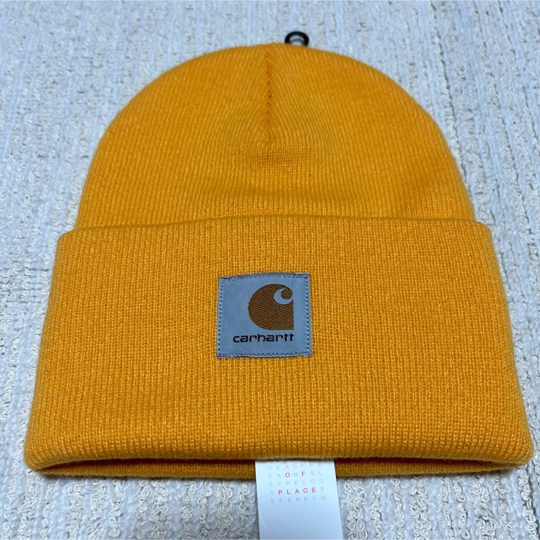 Charhartt WIP(カーハートダブリューアイピー)のCarhartt WIP ビーニー オレンジ メンズの帽子(ニット帽/ビーニー)の商品写真