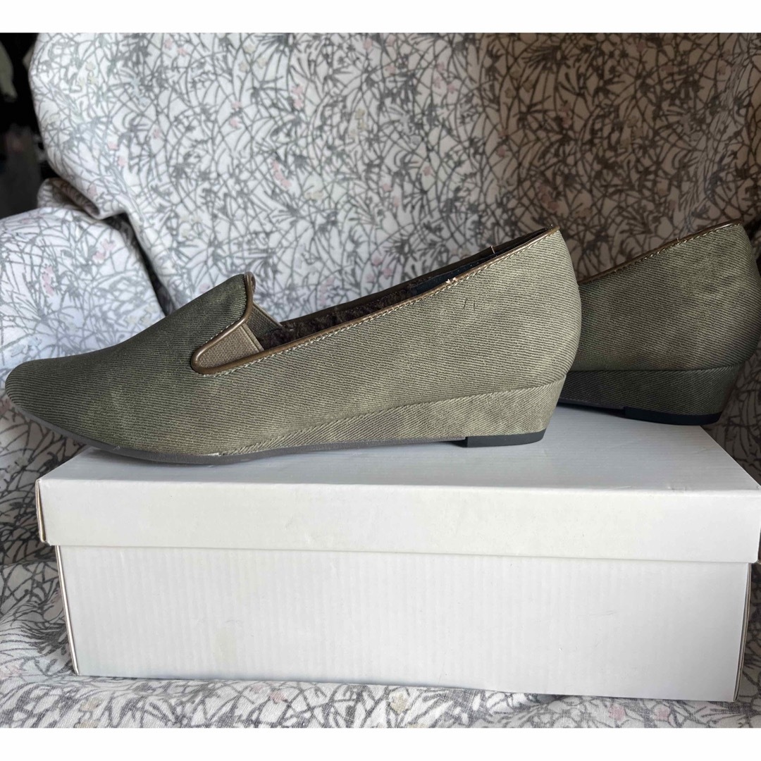 NOUBEL VOUG Relax(ヌーベルヴォーグリラックス)のヌーベルヴォーグリラックス インナーボア ウエッジヒールパンプス レディースの靴/シューズ(ハイヒール/パンプス)の商品写真
