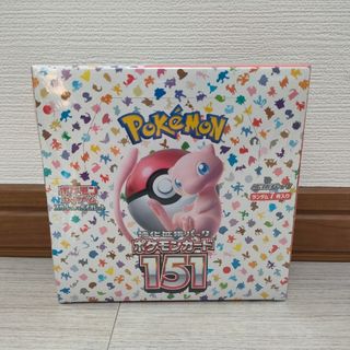 ポケモン(ポケモン)のポケモンカード151 BOX シュリンク付き 1ボックス 未開封(Box/デッキ/パック)