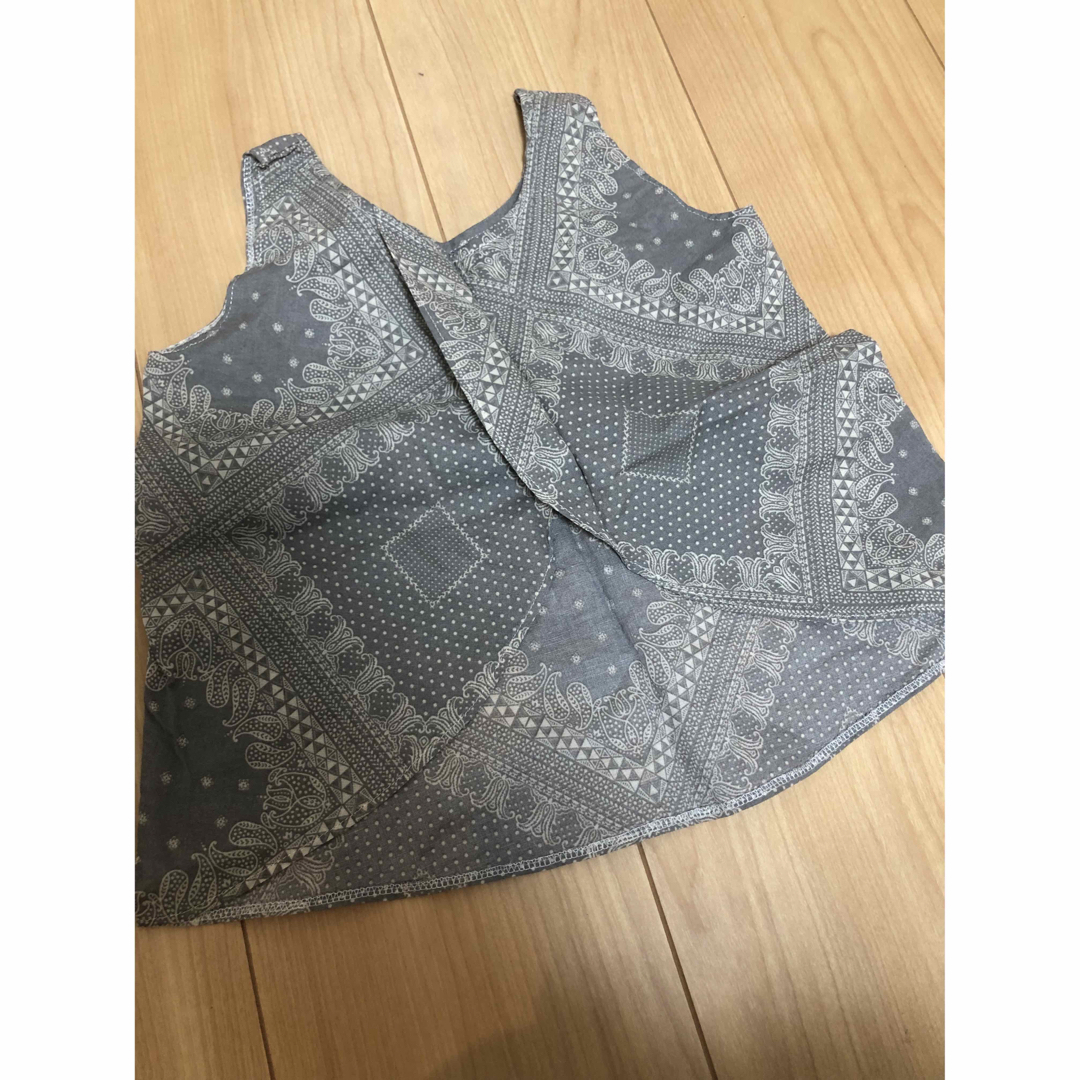 韓国子供服　ハンドメイド　タンクトップ キッズ/ベビー/マタニティのキッズ服女の子用(90cm~)(Tシャツ/カットソー)の商品写真