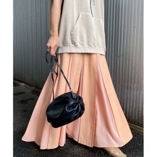 アメリヴィンテージ(Ameri VINTAGE)のアメリヴィンテージ　MEDI CURTAIN SHEER SKIRT(ロングスカート)