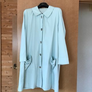 クレージュ(Courreges)のクレージュの水色のスプリングコート(スプリングコート)