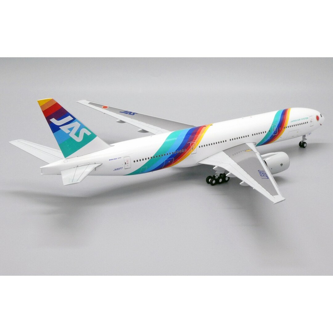 【新品】1:200 JAS 日本エアシステム B777 レインボーセブン