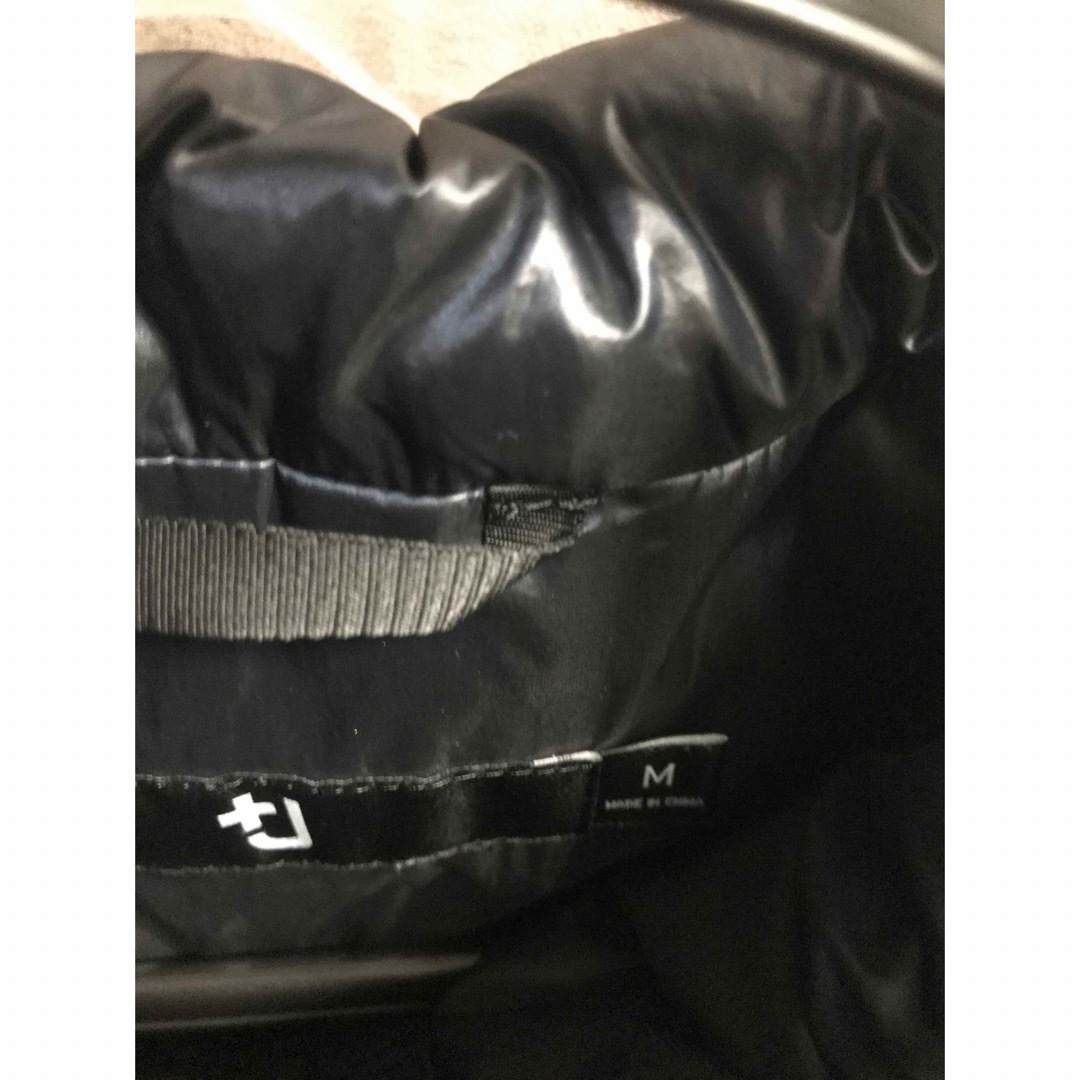 Jil Sander(ジルサンダー)のuniqlo+j ハイブリッドダウンパーカ M ブラック メンズのジャケット/アウター(ダウンジャケット)の商品写真