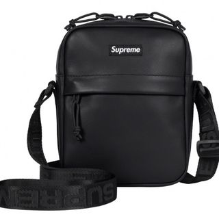 シュプリーム(Supreme)のsupreme レザーショルダーバッグ(ショルダーバッグ)