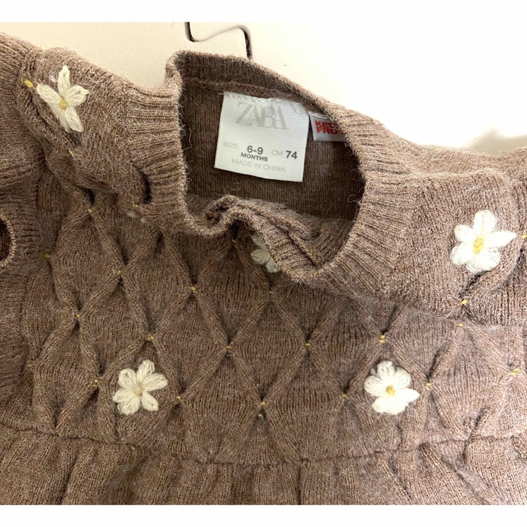 ZARA(ザラ)の【70サイズ】ZARA  ベビー服 キッズ/ベビー/マタニティのベビー服(~85cm)(ワンピース)の商品写真