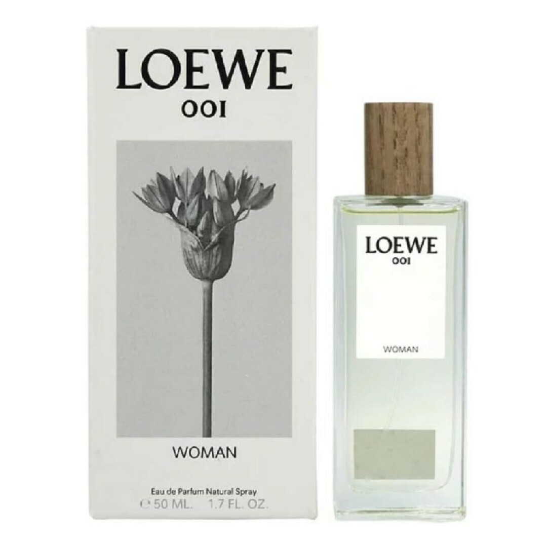 ロエベ LOEWE 001 ウーマン オードパルファム 50ml Womanジャスミンサンダルウッドベース