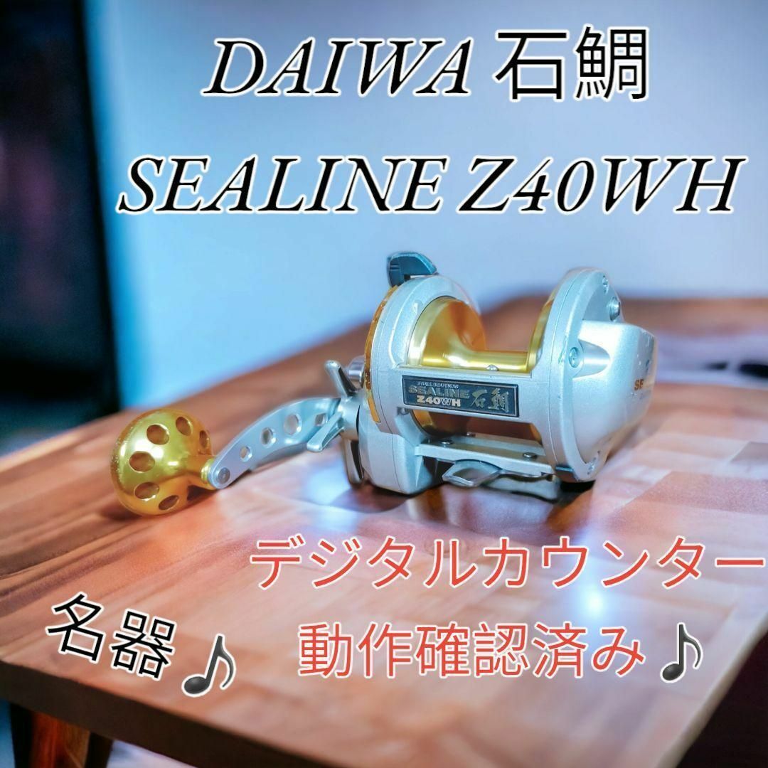 名器♪DAIWA SEALINE 石鯛 Z40WH ダイワ シーライン