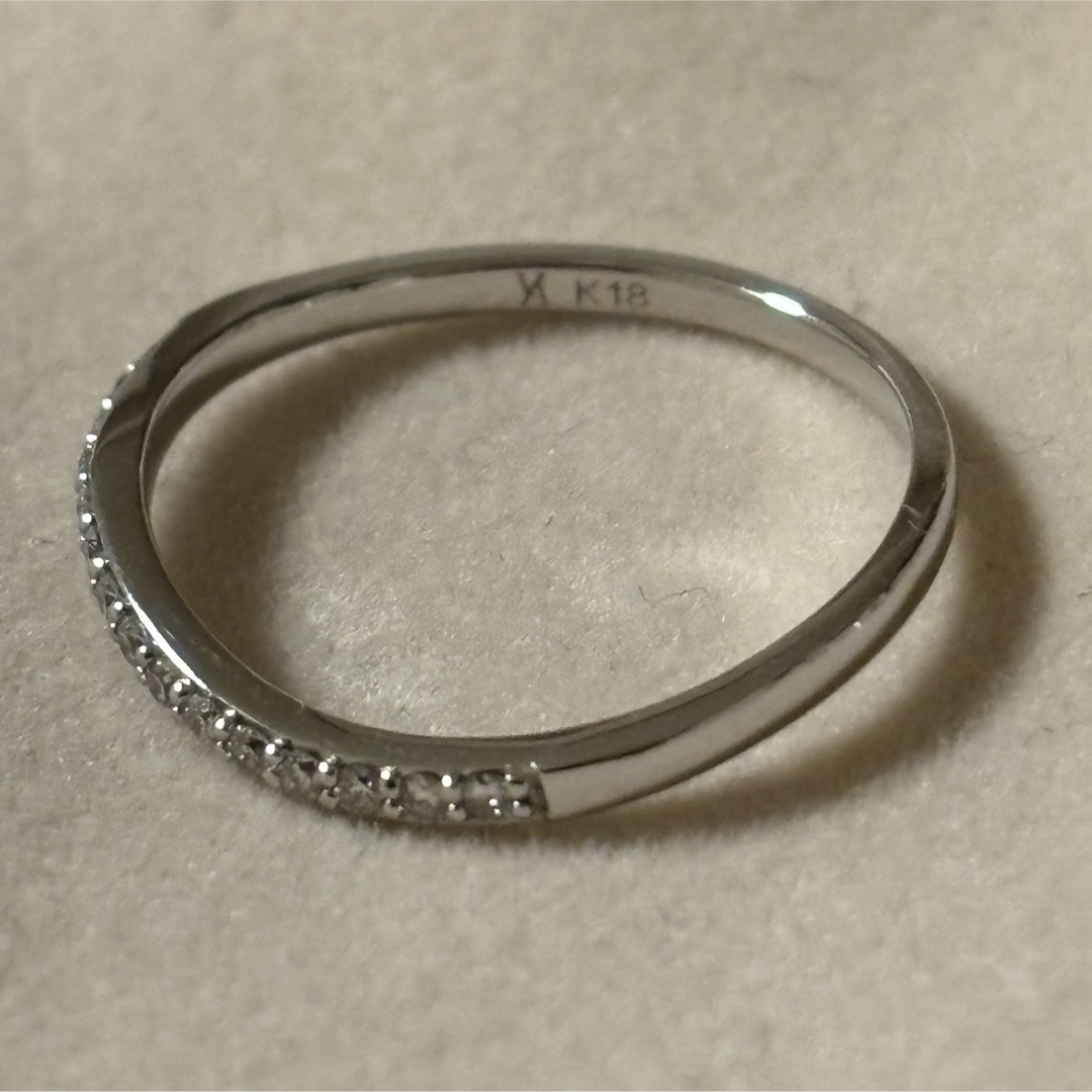 Vendome Aoyama(ヴァンドームアオヤマ)のヴァンドーム青山 ダイヤモンドリング クリスティーヌ K18WG  レディースのアクセサリー(リング(指輪))の商品写真