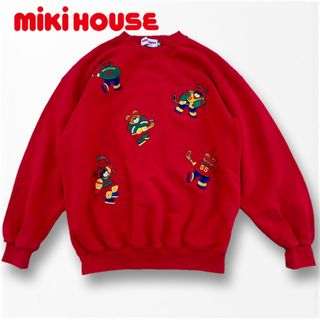 ミキハウス(mikihouse)の【MIKI HOUSE】ミキハウスジュニア　kids くまワッペン(Tシャツ/カットソー)