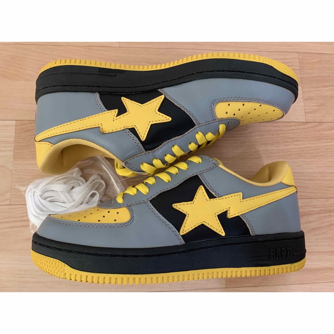 ★激レア★未使用★レザー BAPESTA 28.5 kaws シャーク