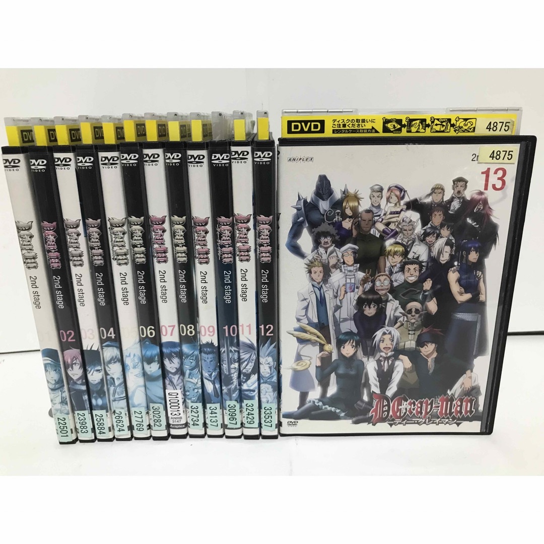 最終値下げ ディーグレイマン D.Gray-man DVD 全26巻 レンタル DVD 最終値下げ ディーグレイマン D.Gray-man DVD 全26巻 レンタル DVD