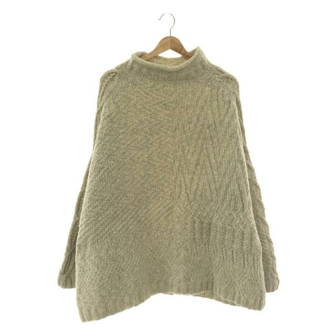 【新品】  ISABELLA STEFANELLI / イザベラステファネリ | 2021AW | Virginia Jumper - Aran / Irish wool-hand knitted / アランニット | 1 | アイボリー | メンズメンズ