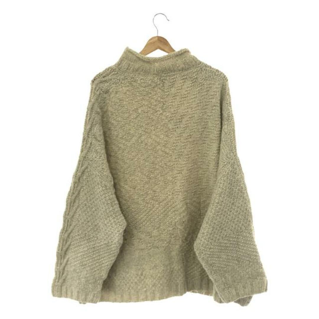 【新品】 ISABELLA STEFANELLI / イザベラステファネリ | 2021AW | Virginia Jumper - Aran /  Irish wool-hand knitted / アランニット | 1 | アイボリー | メンズ