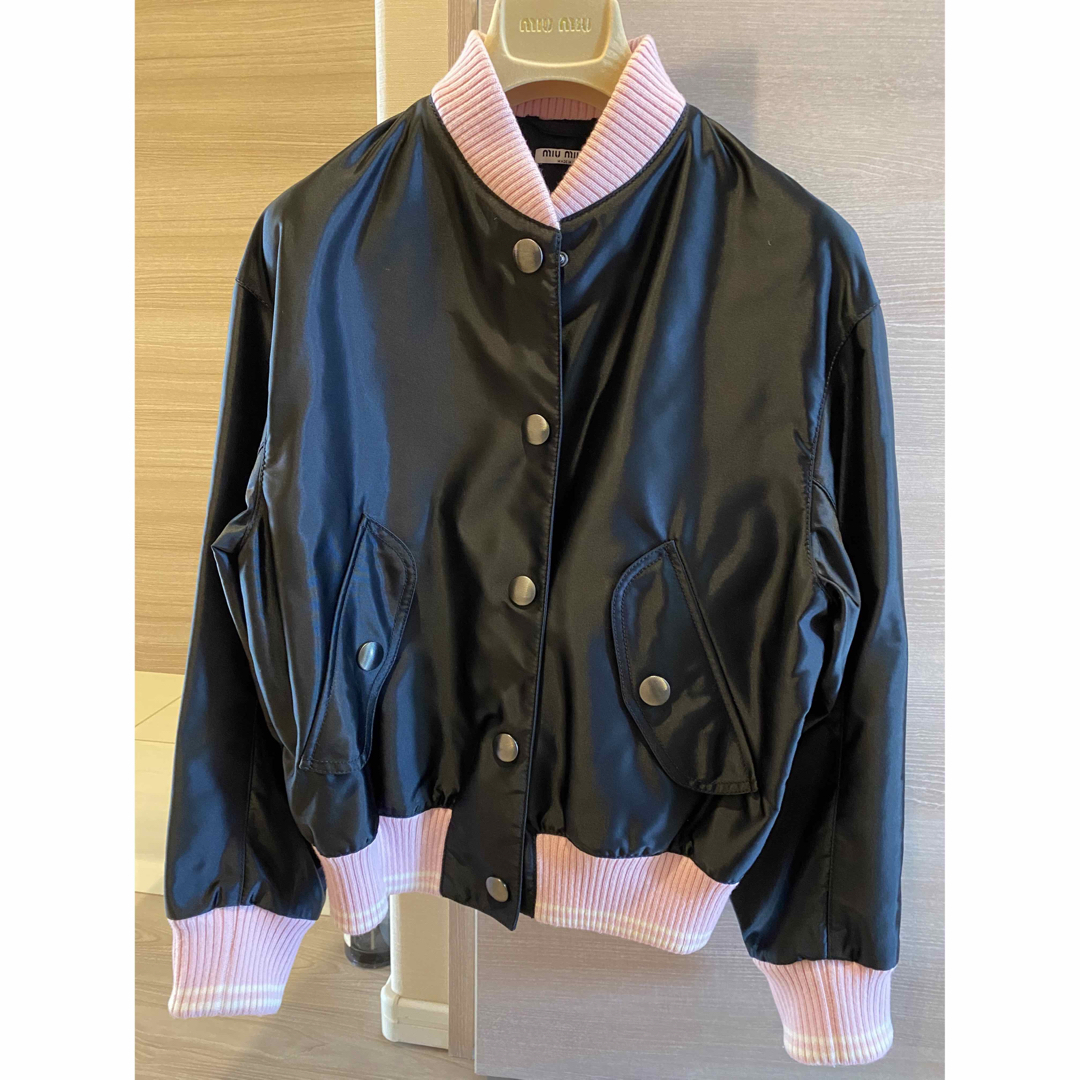 MIU MIU - miumiu ボンバージャケットの通販 by rrr shop MIU MIU - miumiu ボンバージャケットの通販 by rrr shop