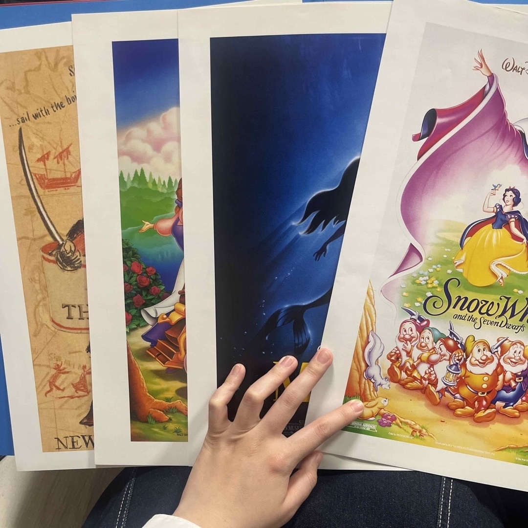 Disney(ディズニー)のディズニー　映画のポスター本 エンタメ/ホビーのおもちゃ/ぬいぐるみ(キャラクターグッズ)の商品写真