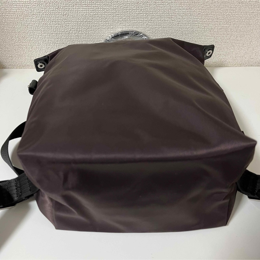 LONGCHAMP(ロンシャン)の【新品】ロンシャン ル プリアージュENERGY 最新バックパックチョコレートM レディースのバッグ(リュック/バックパック)の商品写真