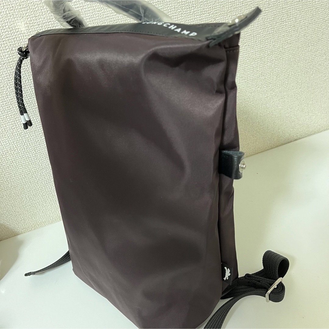 LONGCHAMP(ロンシャン)の【新品】ロンシャン ル プリアージュENERGY 最新バックパックチョコレートM レディースのバッグ(リュック/バックパック)の商品写真