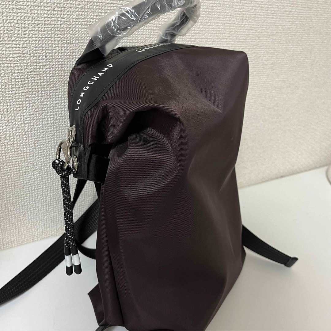 LONGCHAMP(ロンシャン)の【新品】ロンシャン ル プリアージュENERGY 最新バックパックチョコレートM レディースのバッグ(リュック/バックパック)の商品写真