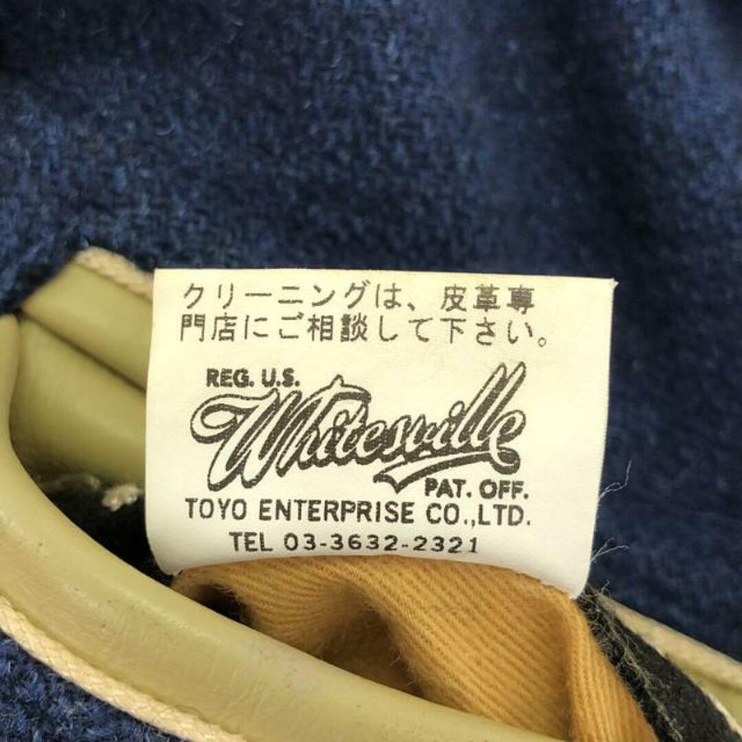 Whitesville / ホワイツビル | ワッペン 刺繍 袖レザー Whitesville / ホワイツビル | ワッペン 刺繍 袖レザー