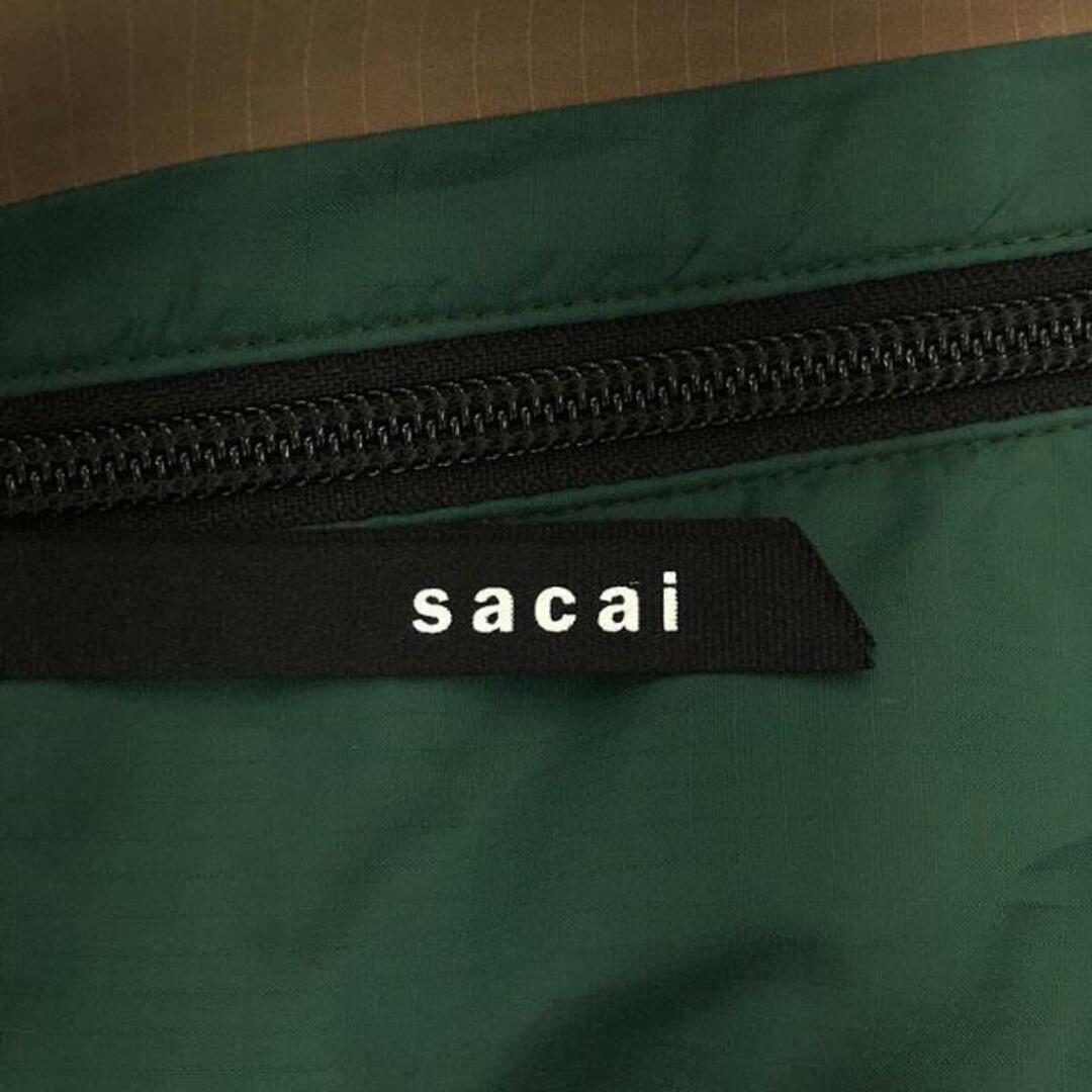 sacai(サカイ)のsacai / サカイ | 2021SS | Cotton T-Shirt / 異素材 ドッキング サイドポケット Tシャツ | 2 | ネイビー | メンズ メンズのトップス(Tシャツ/カットソー(半袖/袖なし))の商品写真