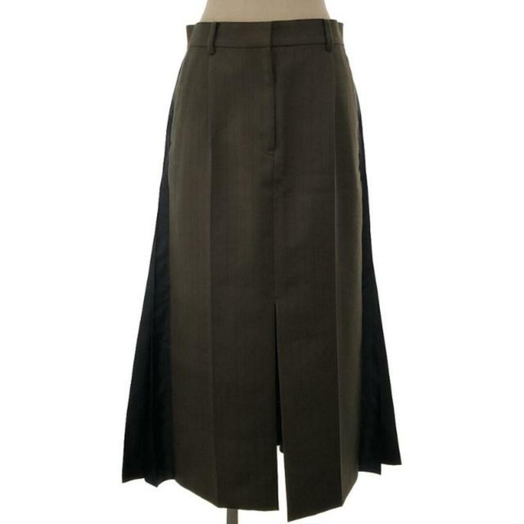 【美品】 sacai / サカイ | 22-06336 | ウール 異素材 ドッキング プリーツスカート | 2 | ブラック/モスグリーン | レディース | フリマアプリ ラクマ 【美品】 sacai / サカイ | 22-06336 | ウール 異素材 ドッキング プリーツスカート | 2 | ブラック/モスグリーン | レディース | フリマアプリ ラクマ