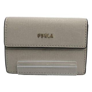 フルラ(Furla)の【美品】  FURLA / フルラ | バビロン ミニウォレット | グレージュ/クリームイエロー | レディース(財布)