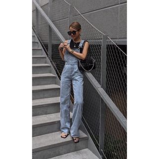 ALEXIA STAM - ACLENT Vintage loose denim overall アクレントの通販 ...