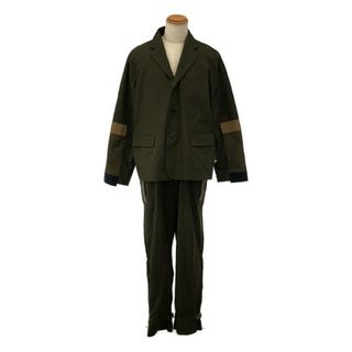 sacai - 【美品】  sacai / サカイ | 2022SS | Cotton Weather Jumpsuits / ドッキング ミリタリー ジャンプスーツ | 2 | カーキ | メンズ