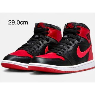 ナイキ(NIKE)のNike WMNS Air Jordan 1 "Satin Bred" 29.0(スニーカー)