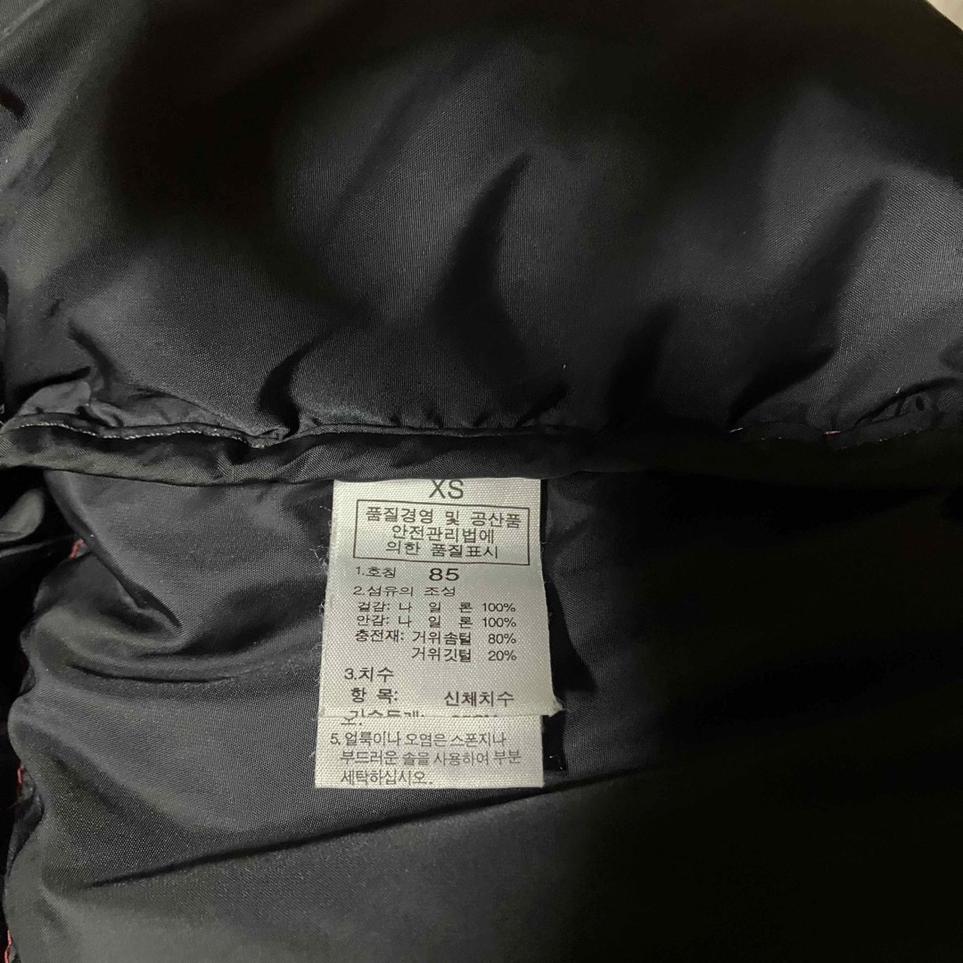 THE NORTH FACE(ザノースフェイス)の【XSサイズ】ノースフェイス　700　ダウンジャケット　赤　韓国 メンズのジャケット/アウター(ダウンジャケット)の商品写真