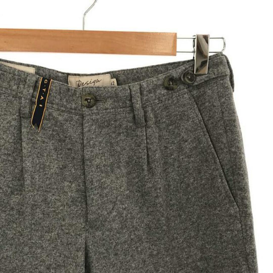 G.T.A - GTA / ジーティーアー | slim fit ウール リブパンツ G.T.A - GTA / ジーティーアー | slim fit ウール リブパンツ