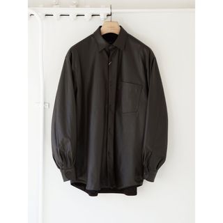 COMOLI   ss/希少品comoli バンドカラーシャツ エクリュ サイズ